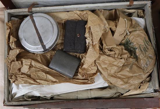 A WWII German naval uniform and printed ephemera relating to Gero v. S. Gaevernitz